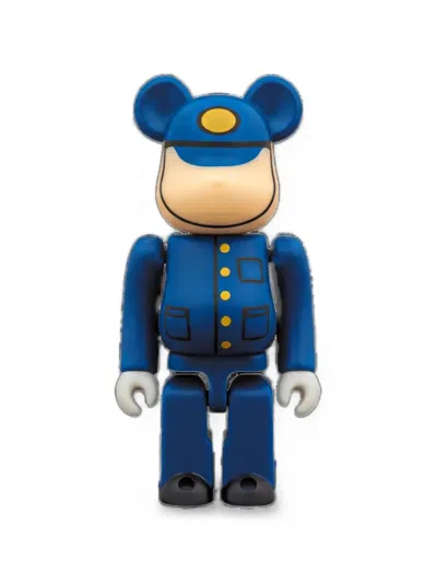 Medicom Toy Tobu Railway Sl Taiki Engineer Bearbrick Figure In Blue
