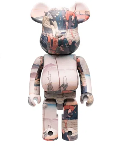 Medicom Toy Utagawa Hiroshige Be@rbrick 1000% Figure In Brown