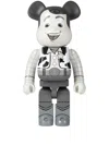 Medicom Toy Woody B&w Be@rbrick 1000% Figure In Schwarz