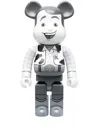 Medicom Toy Woody Be@rbrick Figure In Grey