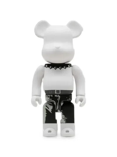 Medicom Toy X Andy Warhol X Rolling Stones Sticky Fingers Be@rbrick Figure 1000% In White