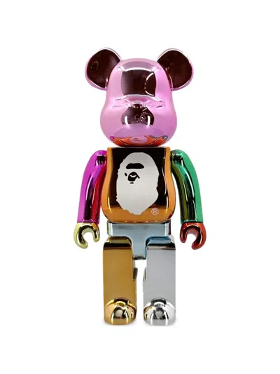 Medicom Toy X Bape Be@rbrick 25th Anniversary 400% Figurine In Multi