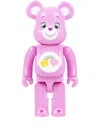 Medicom Toy X Care Bears Bestfriend Bear Be@rbrick 400% Figure In Pink