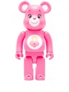 Medicom Toy X Care Bears Secret Bear Be@rbrick 400% Figure In Pink