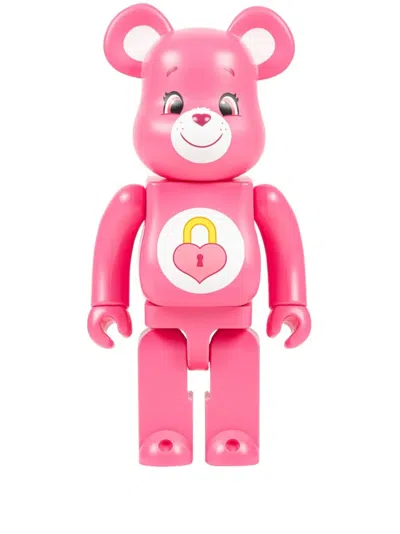 Medicom Toy X Care Bears Secret Bear Be@rbrick 400% Figure In Pink