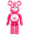 Medicom Toy X Care Bears Secret Bear Be@rbrick 1000% Figure In Pink