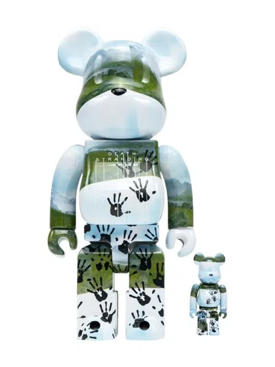Medicom Toy X Death Stranding Be@rbrick Figure Set In Blue