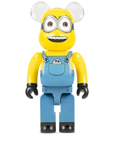 Medicom Toy X Despicable Me Otto Minion Be@rbrick 400% Figure In Blue