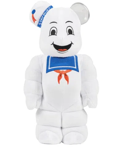 Medicom Toy X Ghostbusters Be@rbrick Stay Puft Marshmallow Man Costume 400% Figure In White