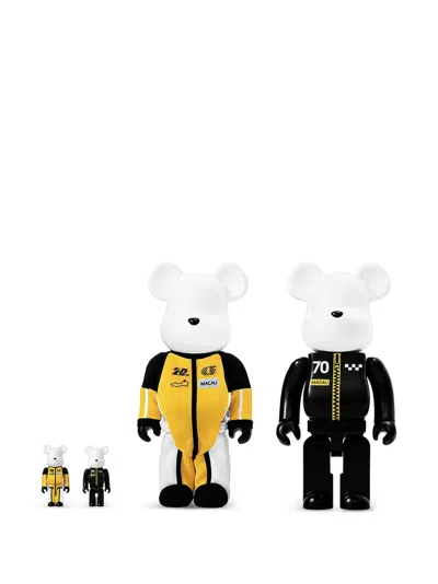 Medicom Toy X Grand Prix Macau Be@rbrick 100% And 400% Figurines (set Of Two) In Multi
