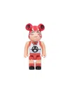 Medicom Toy X Magical Destroyers Be@rbrick 400% "magical Girl" In Rosso