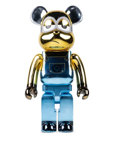 Medicom Toy X Minions "kevin Chrome Version" 1000% Figure In 黄色