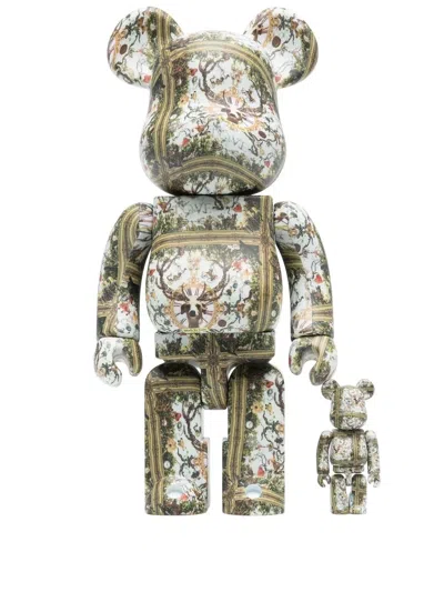 Medicom Toy Multicolour Be@rbrick Much In Love 100% And 400% Set In Green