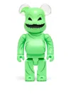 Medicom Toy X Nightmare Before Christmas Oogie Boogie Be@rbrick 400% Figurine In Green