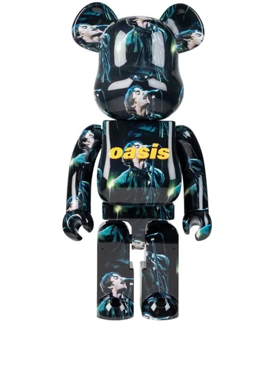 Medicom Toy X Oasis Knebworth 1996 Be@rbrick Figure In Blue