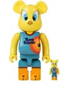 Medicom Toy X Space Jam A New Legacy Tweety Be@rbrick Figure Set In Yellow