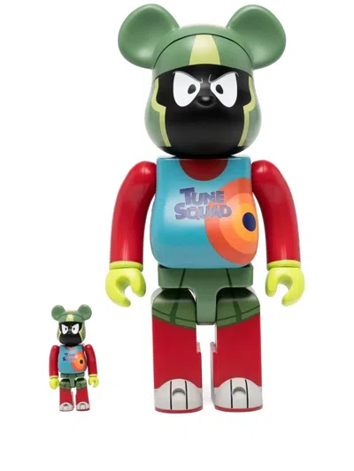 Medicom Toy Bearbrick Marvin The Martian Set In Green