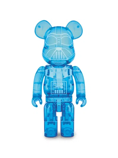Medicom Toy X Star Wars Darth Vader Holographic Bearbrick Ver. 400% Figurine In Blue