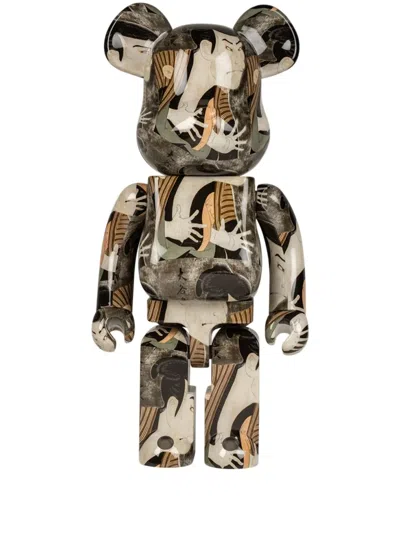Medicom Toy X Toshusai Sharaku Sansei Otanioniji No Ya Be@rbrick 400% Figure In Multicolour