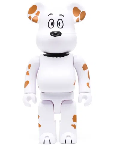 Medicom Toy Bearbrick Peanut-print Toy In White