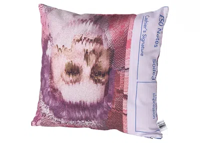 Pre-owned Medicom X Sync Kosuke Kawamura The Queen Is Dead Square Cushion In Purple
