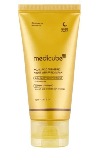 Medicube Kojic Acid Turmeric Night Wrapping Mask In Transparent