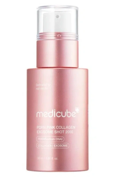 Medicube Pdrn Pink Collagen Exosome Shot Serum In Transparent