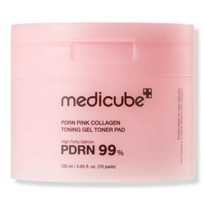 Medicube Pdrn Pink Collagen Toning Gel Toner Pad