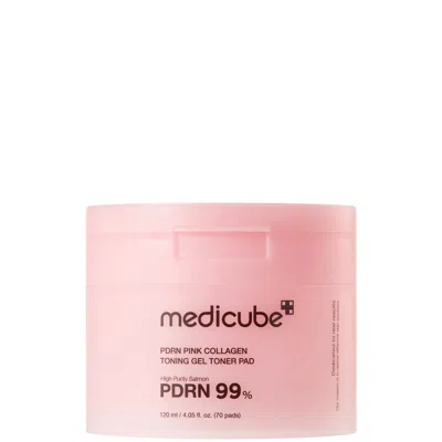 Medicube Pdrn Pink Collagen Toning Gel Toner Pad 70ea