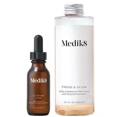 Medik8 Get Up And Glow Set In White