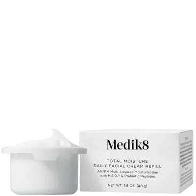 Medik8 Total Moisture Daily Facial Cream Refill 48g In White