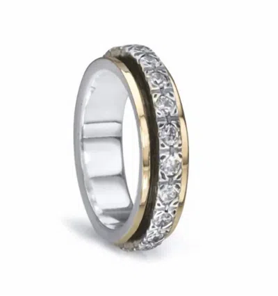 Meditation Rings Women's Beloved Ring In Silver Cz
