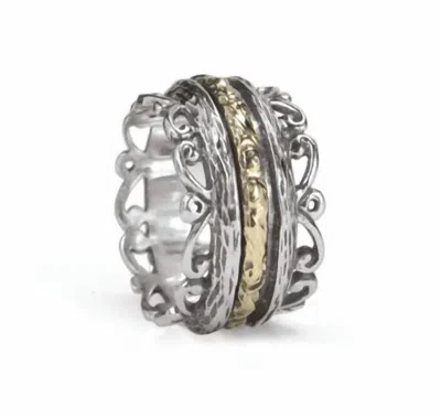 Meditation Rings Women's Brook Ring In Silver Gold