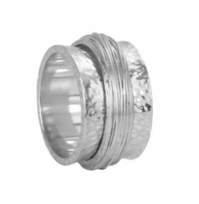 MEDITATION RINGS WOMEN'S ESSENCE RING IN SILVER
