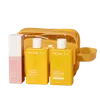 Medix 5.5 Glow On-the-go Travel Set | Vitamin C Body Wash, Vit C Body Cream, Hyaluronic Acid Serum In Transparent