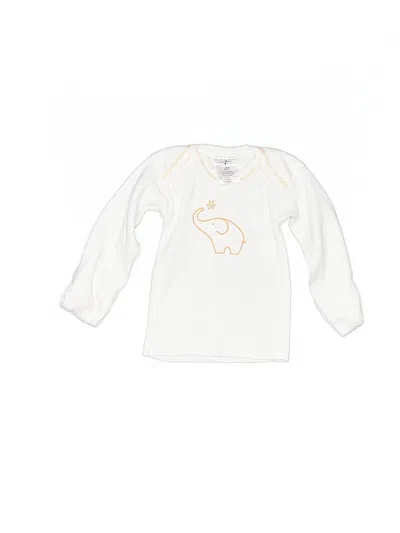 Pre-owned Medline Babies' Long Sleeve T-shirt In White
