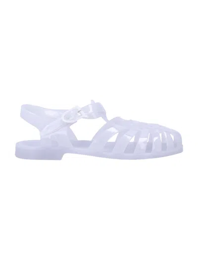 Méduse Meduse Lightweight Fisherman Sandals For Effortless Style In Translu White