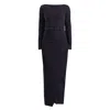 Meem Label Women's Garbo Black Dress In Black