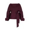 Meem Label Women's Pink / Purple Riley Plum Top In Pink/purple