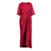 Meem Label Women's Piper Red Co-ord In Red