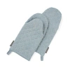 Meema Oven Mitts In Blue
