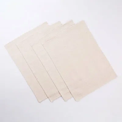 Meema Rustic Placemats Natural - Set Of 4 In Beige