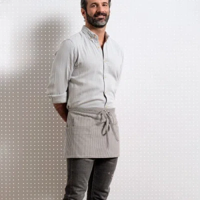 Meema Waist Apron In Gray