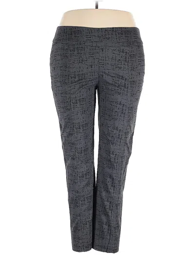 Pre-owned Meera Lane Dress Pants In Gray