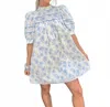 Meet Me In Santorini Azure Dress In Azure Blue In Blue