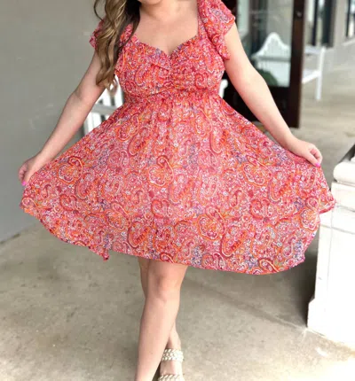 Meet Me In Santorini Oasis Dress In Sparta In Multi