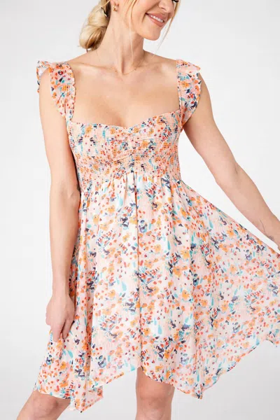 Meet Me In Santorini Poppy Oasis Dress In Floral