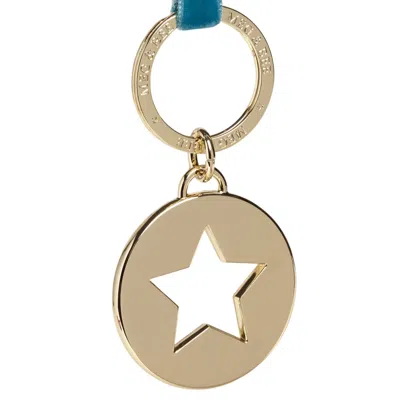 Meg & Bee Women's Gold Star Keyring
