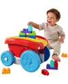 Mega Bloks First Builders Block Scooping Wagon, 21 Pieces In Multi