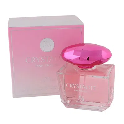 Mega Collection Ladies Crystalite Pink Crystal Edp Spray 3.4 oz Fragrances 6423032445481